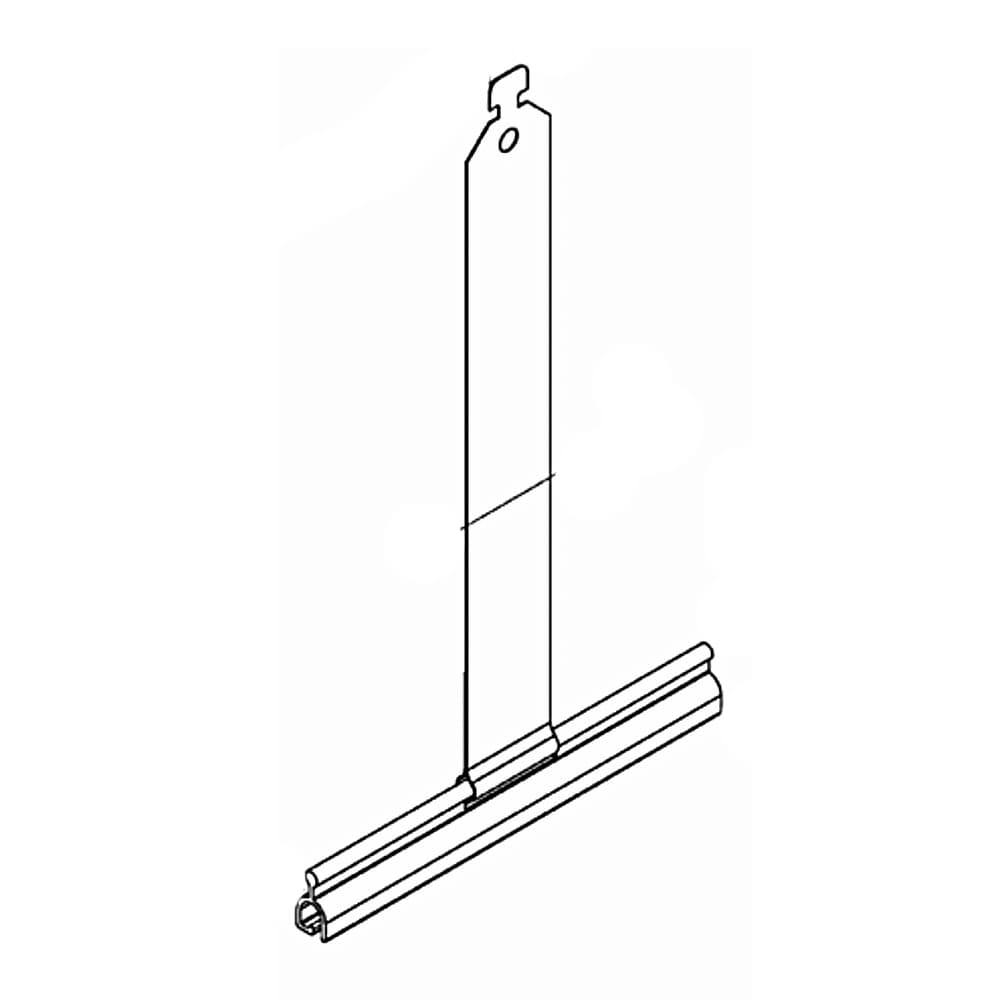 Aluprof Rolladen Aluprof Aufhängefeder mit PVC-Aufhängeprofil WMS/130
