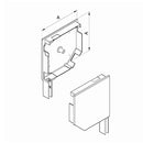 Aluprof Rolladen Aluprof Blendenkappen Seitenblende 45° BS165