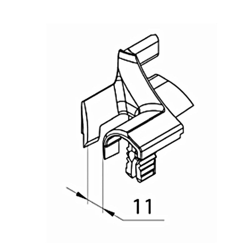 Aluprof Rolladen Aluprof Einlauftrichter für Führungsschiene SL/2