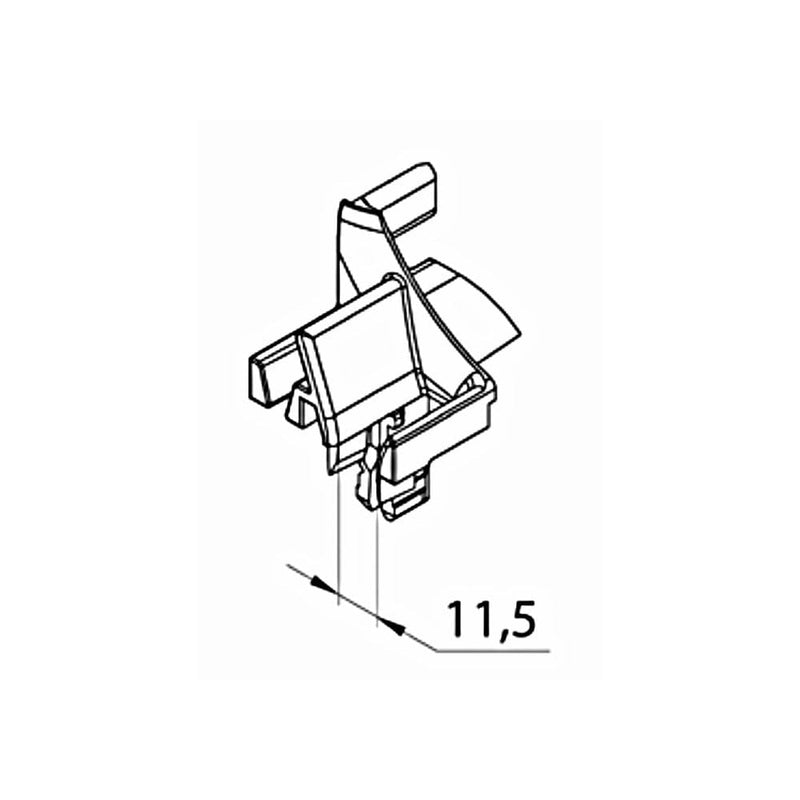 Aluprof Rolladen Aluprof Einlauftrichter SL/5