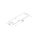 Aluprof Rolladen Aluprof Endkappe für Führungsschiene ZPPSRS/35/120