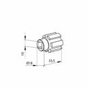 Aluprof Rolladen Aluprof Kapseladapter AOBS/OS/T