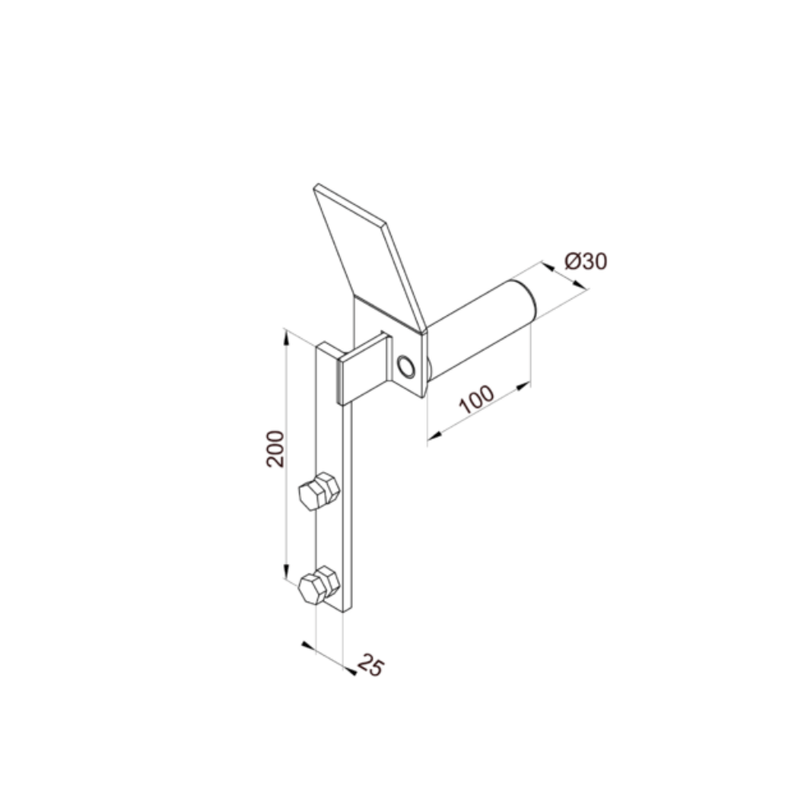 Aluprof Rolladen Aluprof Metall-Polyamid Einlaufrolle RPB/2 PP150