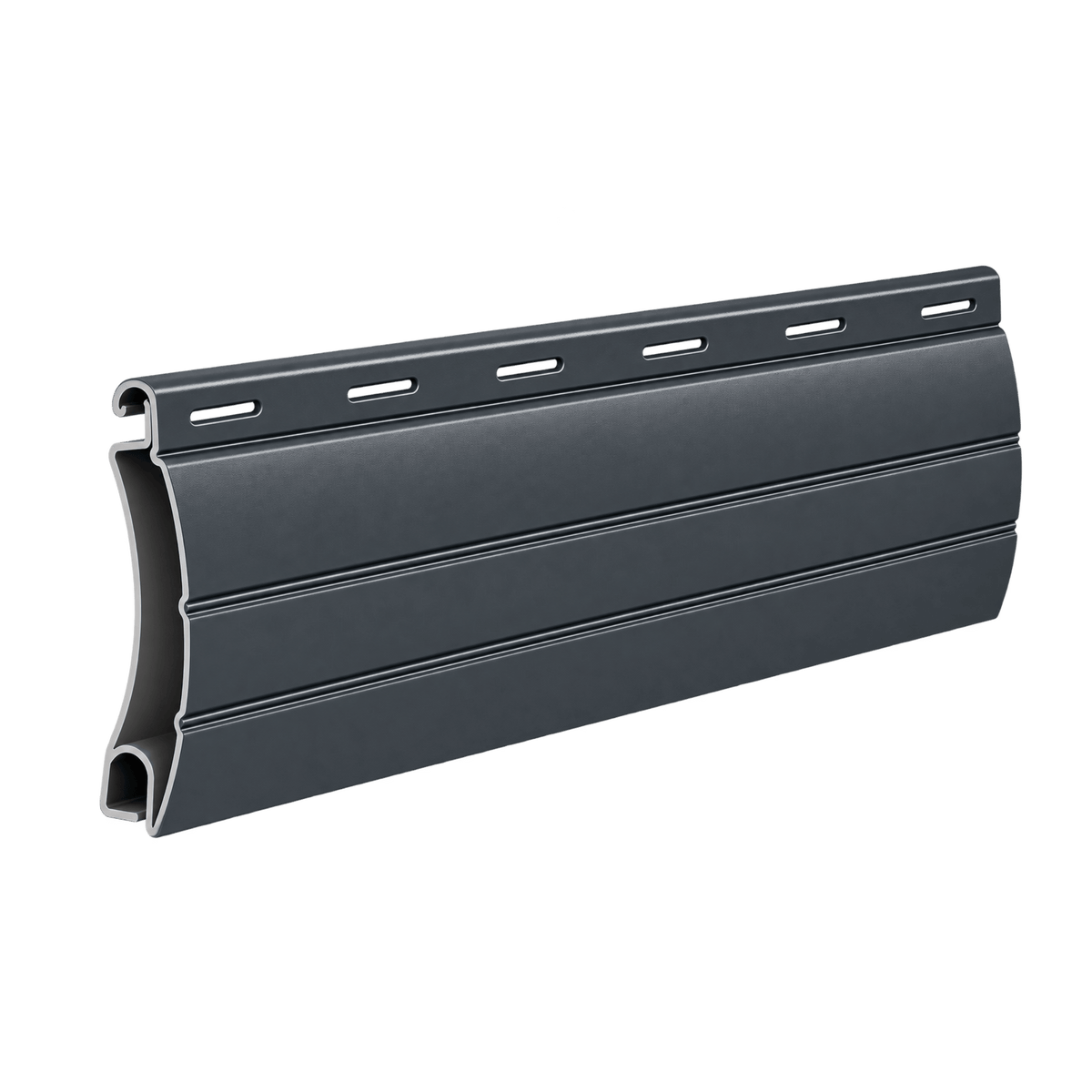 Aluprof Rolladen Anthrazit (023CC) / 40cm Aluprof ALU Rollladenpanzer perforiert PA55