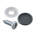 Aluprof Rolladen Anthrazit Aluprof Blechschraube für Rolladenkasten 3,9x9,5 mit Kappe Set