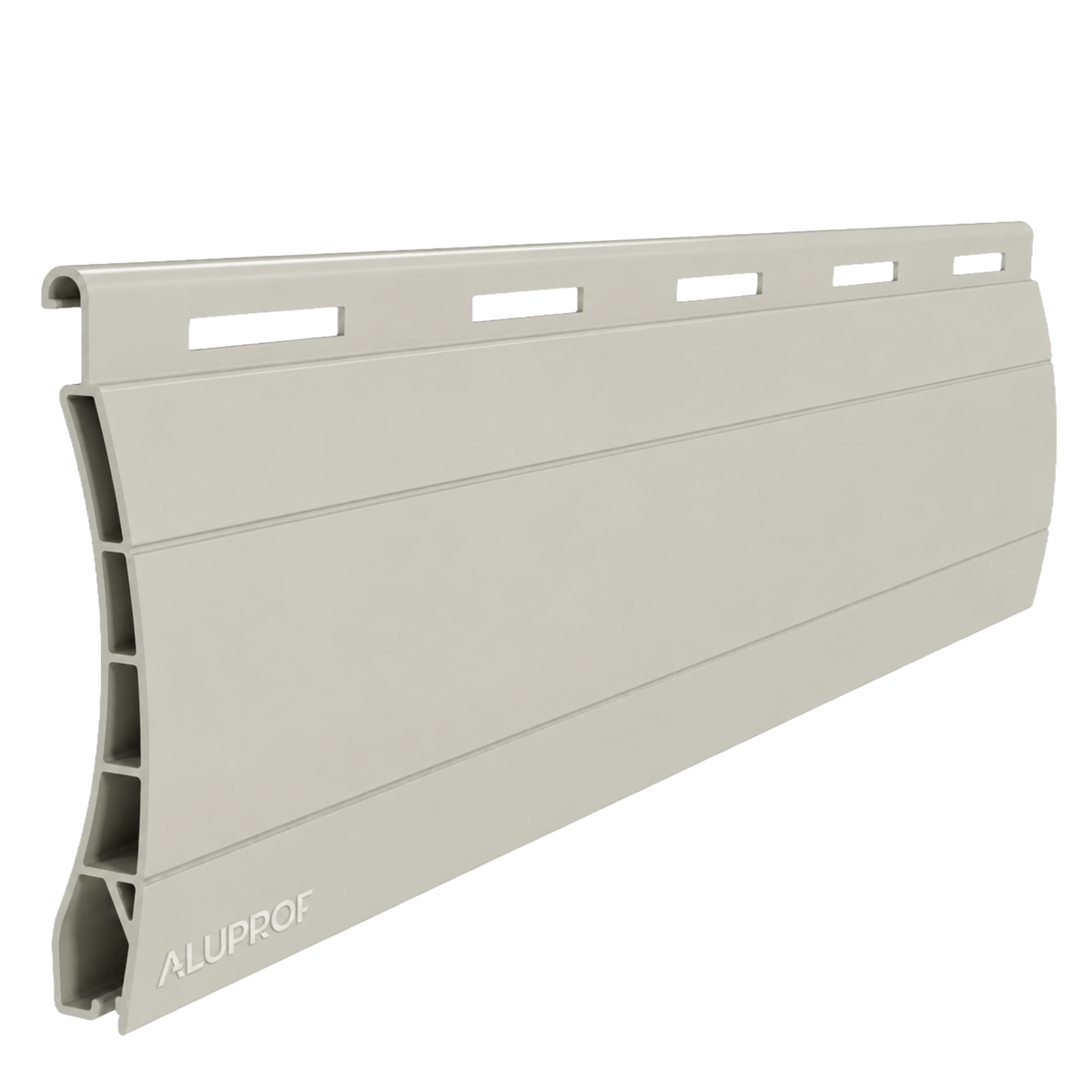 Aluprof Rolladen Beige (05) / 40cm Aluprof PVC Rollladenpanzer perforiert PT37