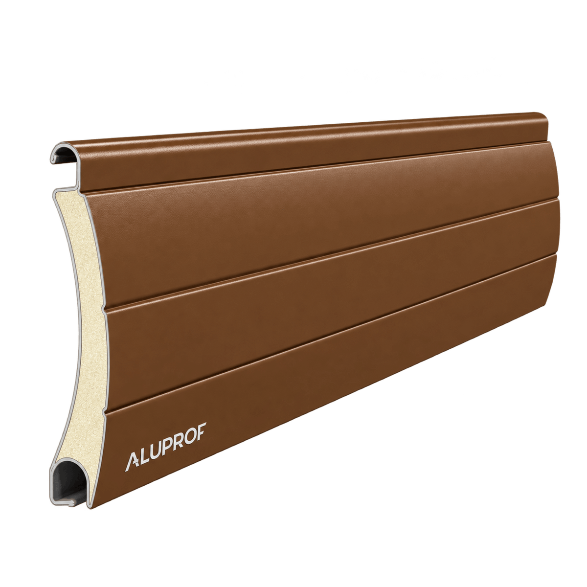Aluprof Rolladen Braun (09) / 40cm Aluprof ALU Rollladenpanzer perforiert PA39