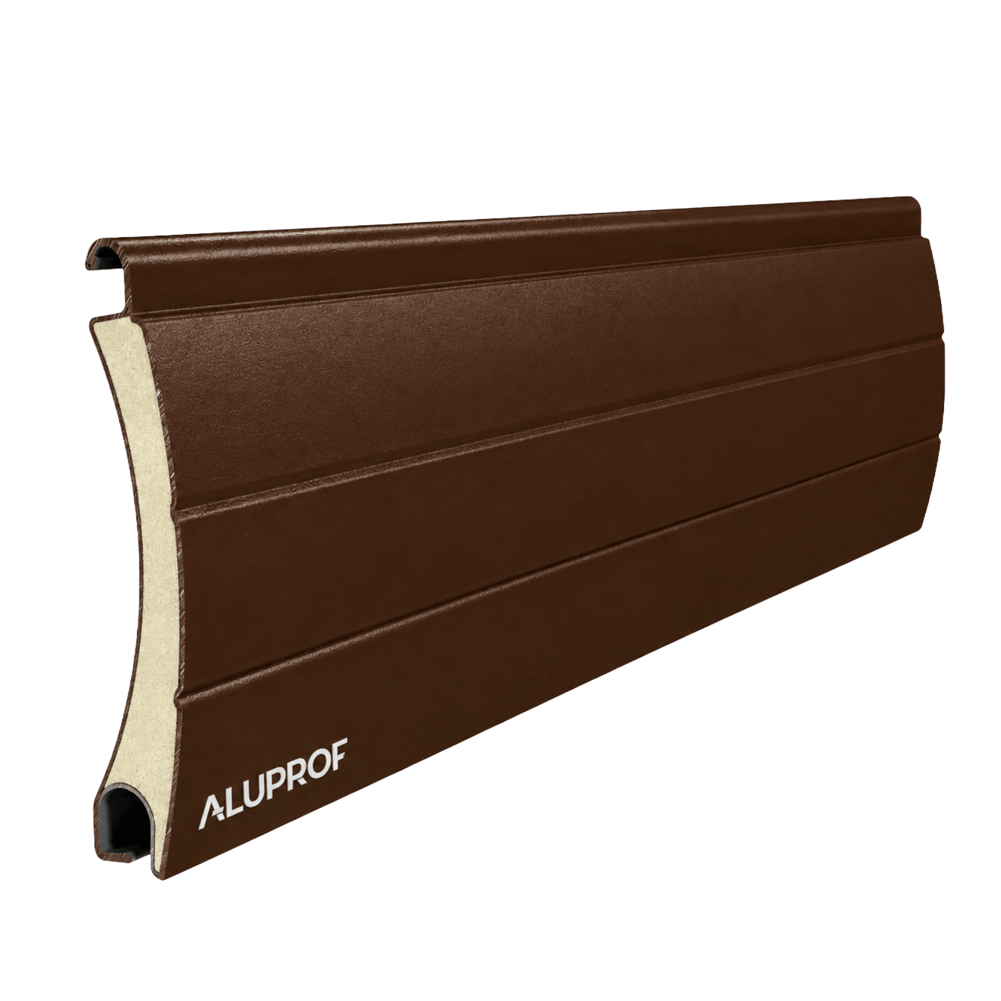 Aluprof Rolladen Dunkel Braun (08CC) / 40cm Aluprof ALU Rollladenpanzer perforiert PA39