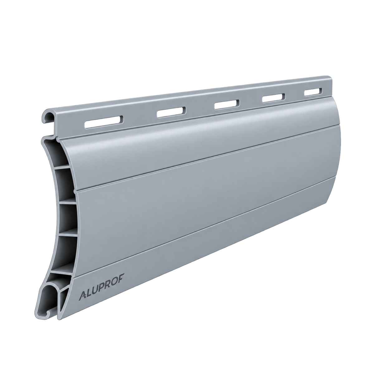Aluprof Rolladen Grau (003) / 50cm Aluprof PVC Rollladenpanzer perforiert PT52