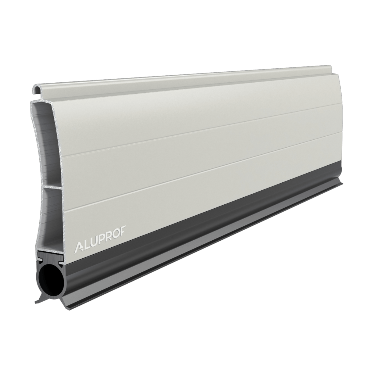 Aluprof Rolladen Grau (03) / 100cm Aluprof ALU Endleiste LDG/D