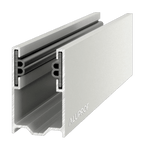 Aluprof Rolladen Grau (03) / 100cm Aluprof ALU Führungsschiene PU43/G