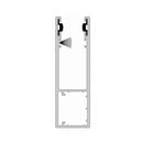 Aluprof Rolladen Grau (ähnlich RAL7038) / 100cm Aluprof ALU Führungsschiene PP110