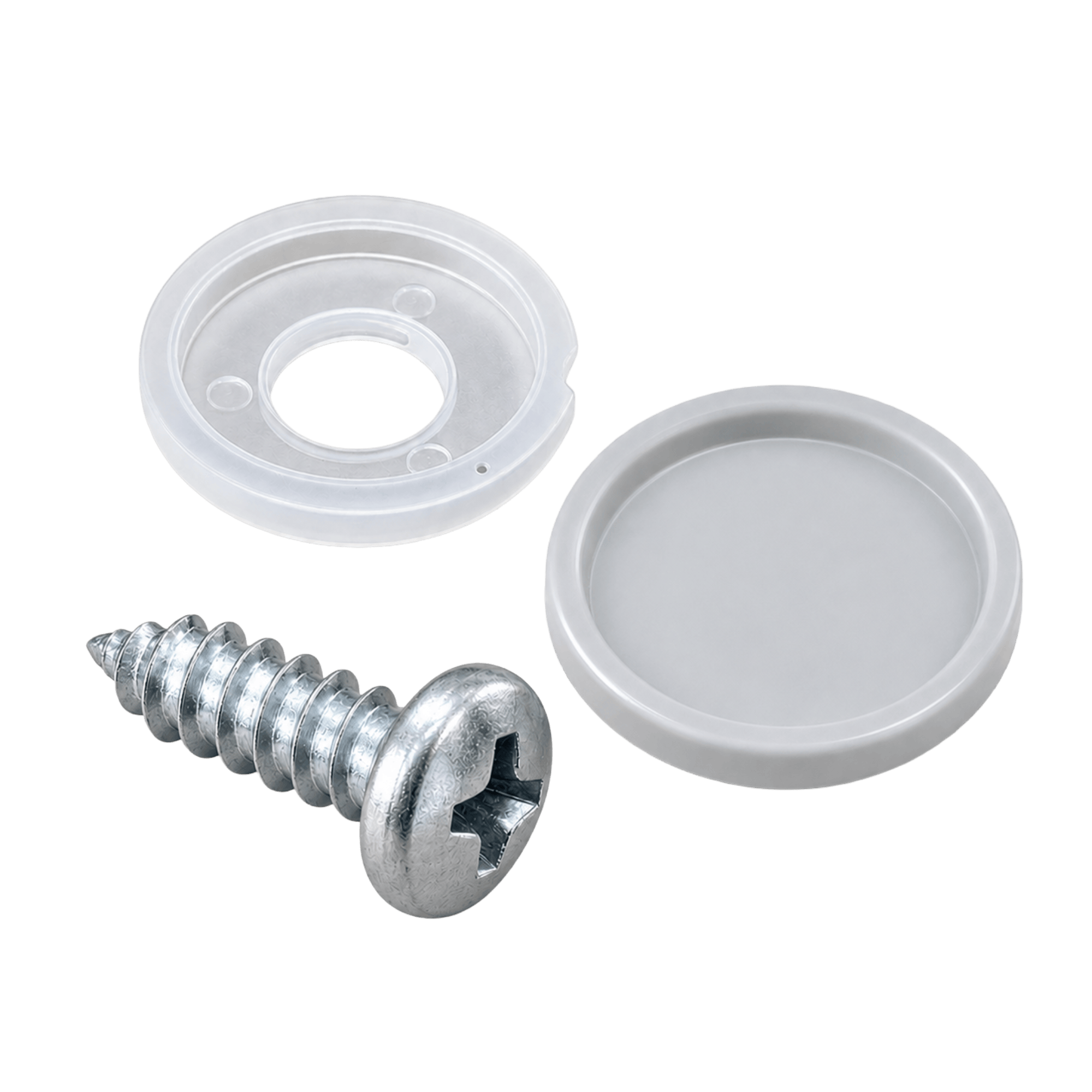 Aluprof Rolladen Grau Aluprof Blechschraube für Rolladenkasten 3,9x9,5 mit Kappe Set