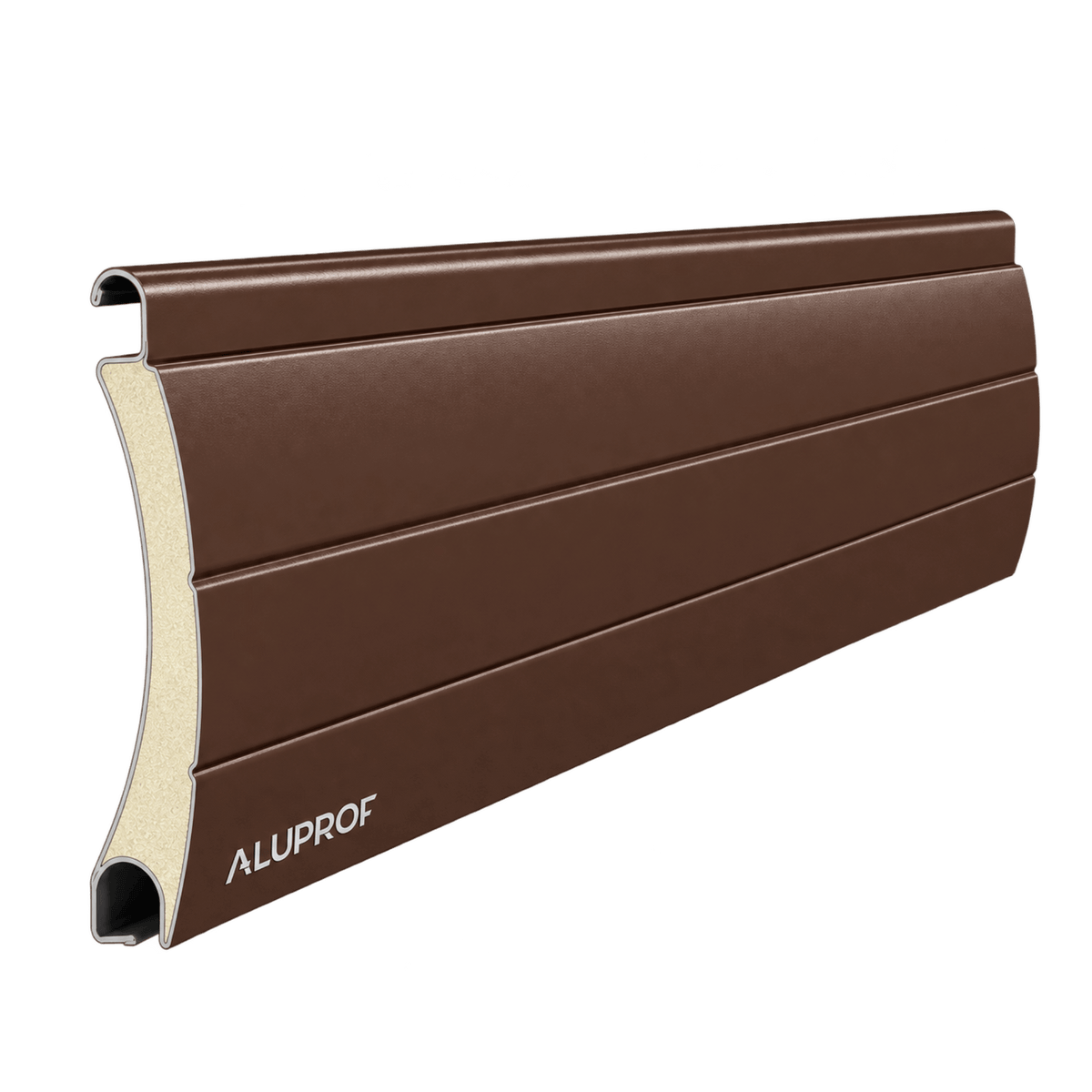 Aluprof Rolladen Mahagoni (26) / 40cm Aluprof ALU Rollladenpanzer perforiert PA39