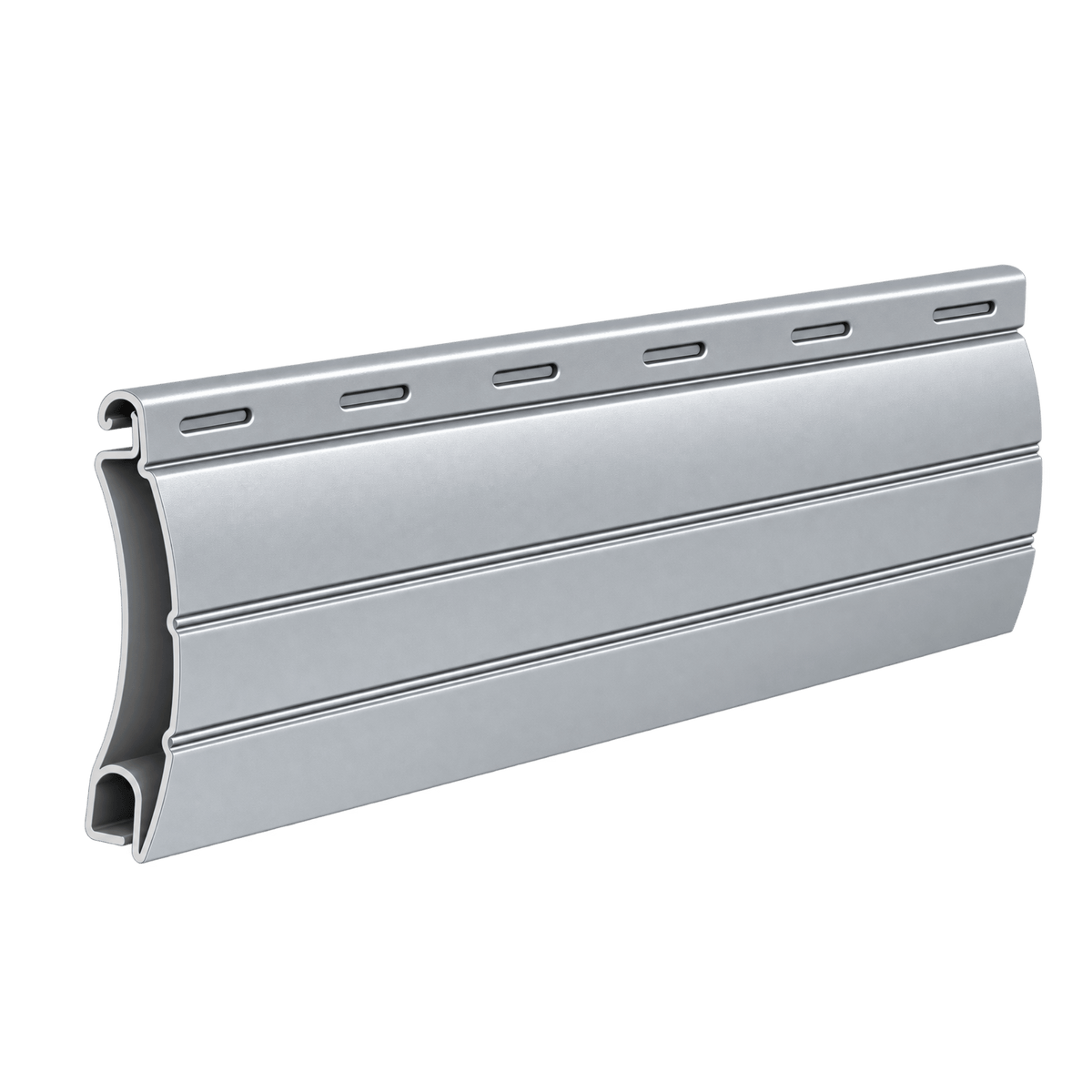 Aluprof Rolladen Silber (001) / 40cm Aluprof ALU Rollladenpanzer perforiert PA55