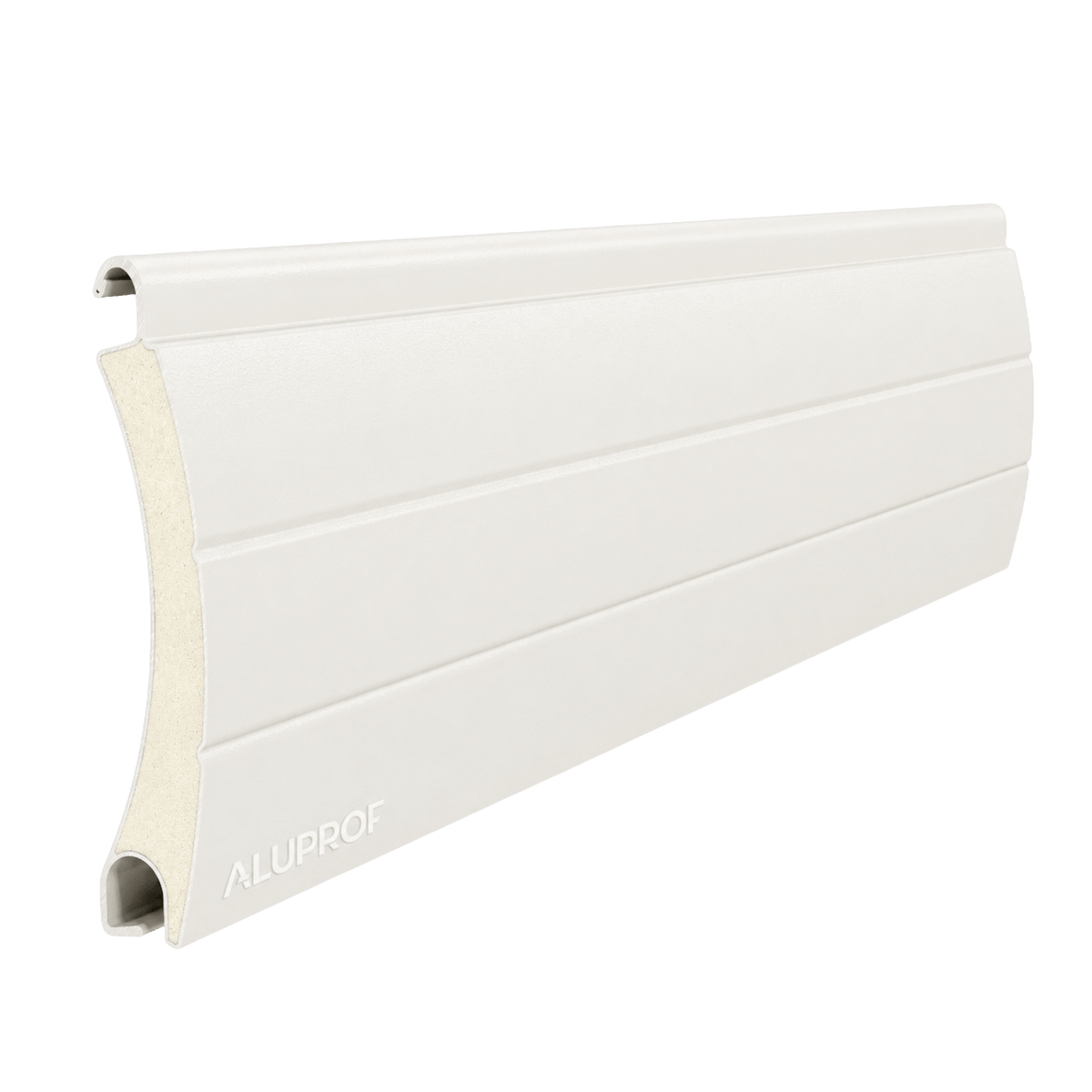 Aluprof Rolladen Ultraweis (22) / 40cm Aluprof ALU Rollladenpanzer perforiert PA39