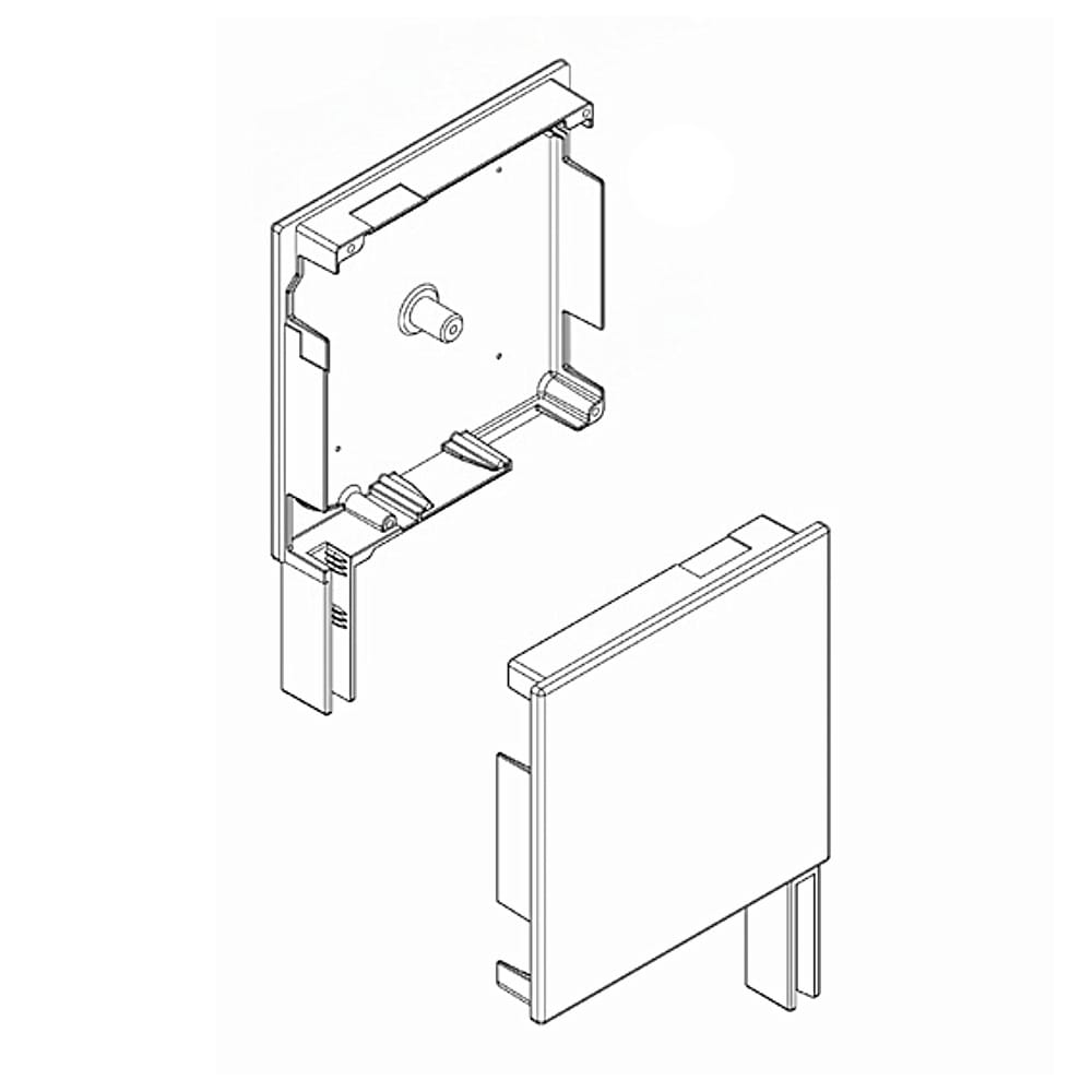 Aluprof Rolladen Unlackiert Aluprof Blendenkappen Seitenblende 90° BS165