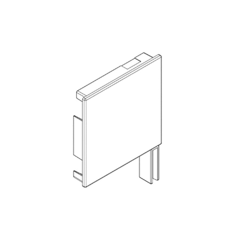 Aluprof Rolladen Unlackiert Aluprof Blendenkappen Seitenblende 90° BS180