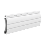Aluprof Rolladen Weiss (002) / 40cm Aluprof ALU Rollladenpanzer perforiert PA55