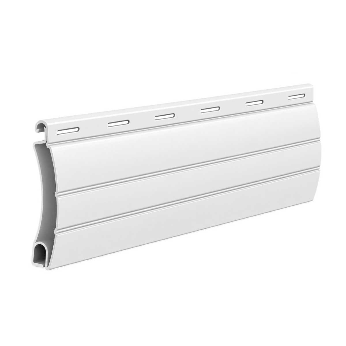 Aluprof Rolladen Weiss (002) / 40cm Aluprof ALU Rollladenpanzer perforiert PA55