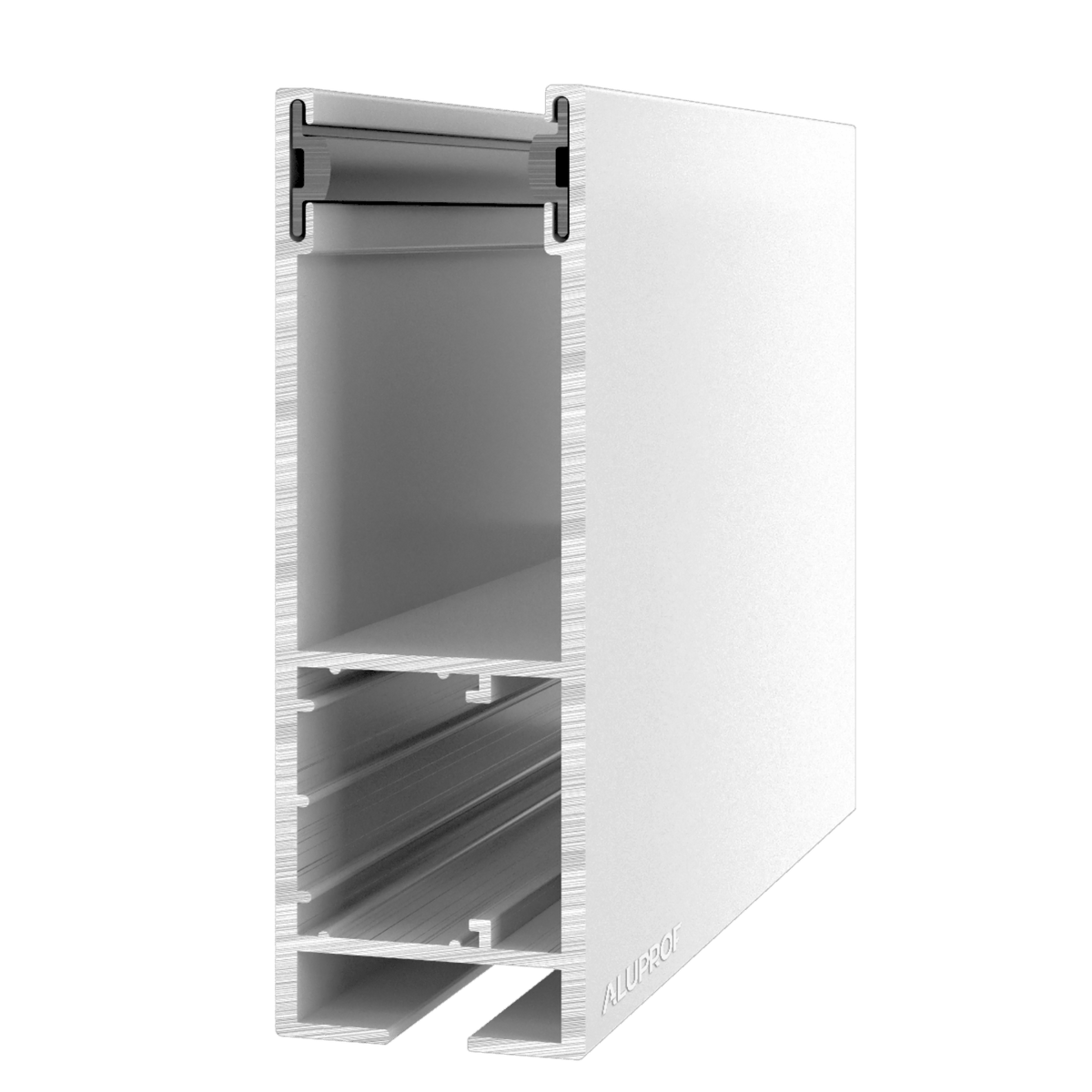 Aluprof Rolladen Weiß (02) / 100cm Aluprof ALU Führungsschiene PP120/G