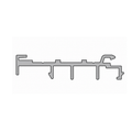 Aluprof Rolladen Weiß (02) / 100cm Aluprof Kasten-Anpassungsprofil mit Kragarm PSAW/7,9