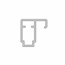 Aluprof Rolladen Weiß (ähnlich RAL9016) / 100cm Aluprof ALU Führungsschiene PPSRS/P