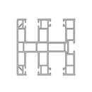 Aluprof Rolladen Weiß (ähnlich RAL9016) / 100cm Aluprof PVC Mini Führungsschiene PPDMW60/12