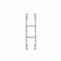 Aluprof Rolladen Weiß (ähnlich RAL9016) / 50cm Aluprof ALU Doppelführungsschiene PPD79