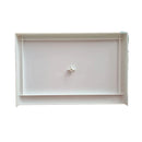 Aluprof Rolladen Weiss Aluprof Abdeckung der Blendkappe NPB SKT 255/240