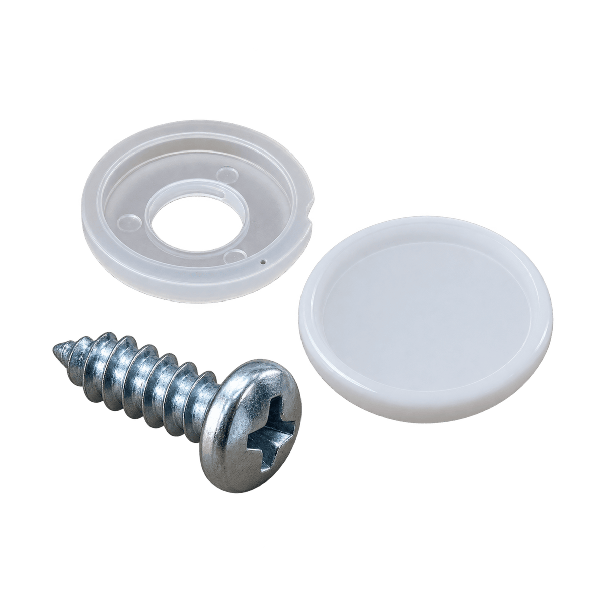 Aluprof Rolladen Weiß Aluprof Blechschraube für Rolladenkasten 3,9x9,5 mit Kappe Set