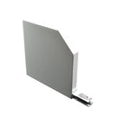 Aluprof Rolladen Weiss Aluprof Blendenkappen Seitenblende 45° BS137