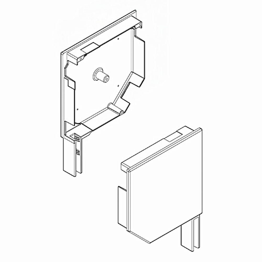 Aluprof Rolladen Weiss Aluprof Blendenkappen Seitenblende 45° BS205