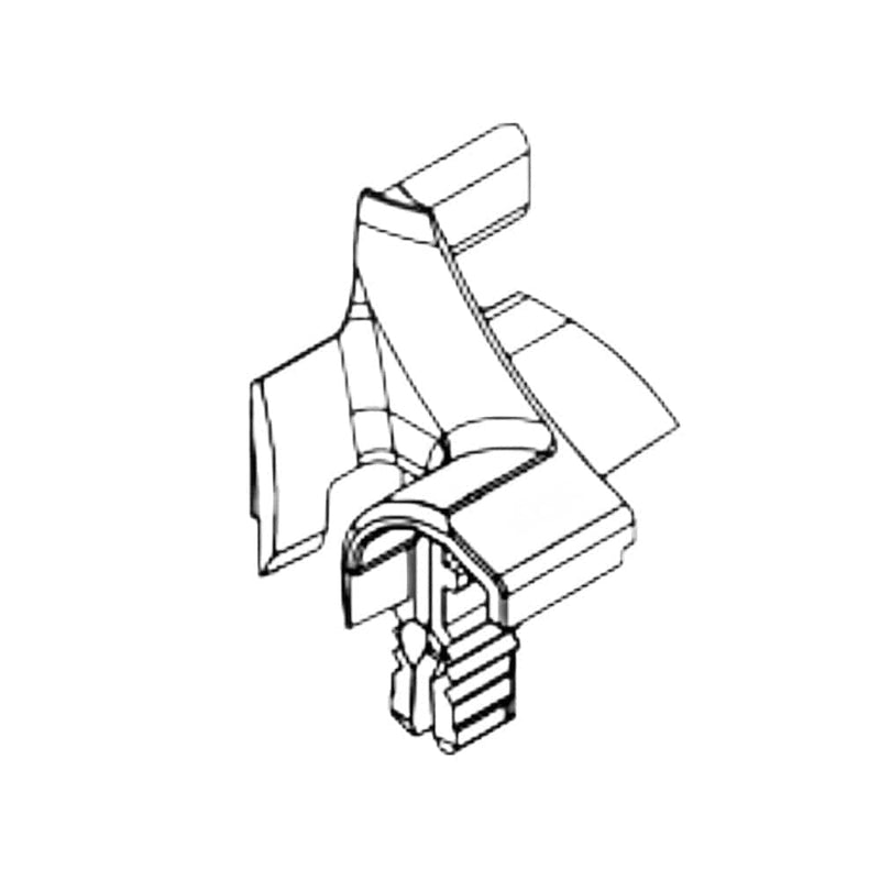 Aluprof Rolladen Weiß Aluprof Einlauftrichter für Führungsschiene SL/1