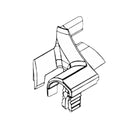 Aluprof Rolladen Weiß Aluprof Einlauftrichter für Führungsschiene SL/2