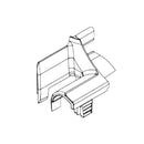 Aluprof Rolladen Weiß Aluprof Einlauftrichter für Führungsschiene SL/3