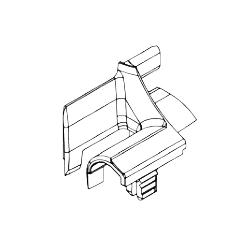Aluprof Rolladen Weiß Aluprof Einlauftrichter für Führungsschiene SL/3