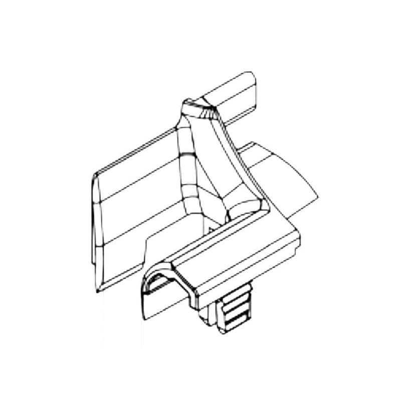 Aluprof Rolladen Weiß Aluprof Einlauftrichter für Führungsschiene SL/4