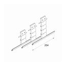 Aluprof Rolltor Aluprof Hemende Hochschiebesicherung 2-gliedrig Set WB/M2