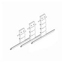 Aluprof Rolltor Aluprof Hemende Hochschiebesicherung 3-gliedrig Set WB/D3