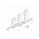 Aluprof Rolltor Aluprof Hemende Hochschiebesicherung 4-gliedrig Set WB/D4