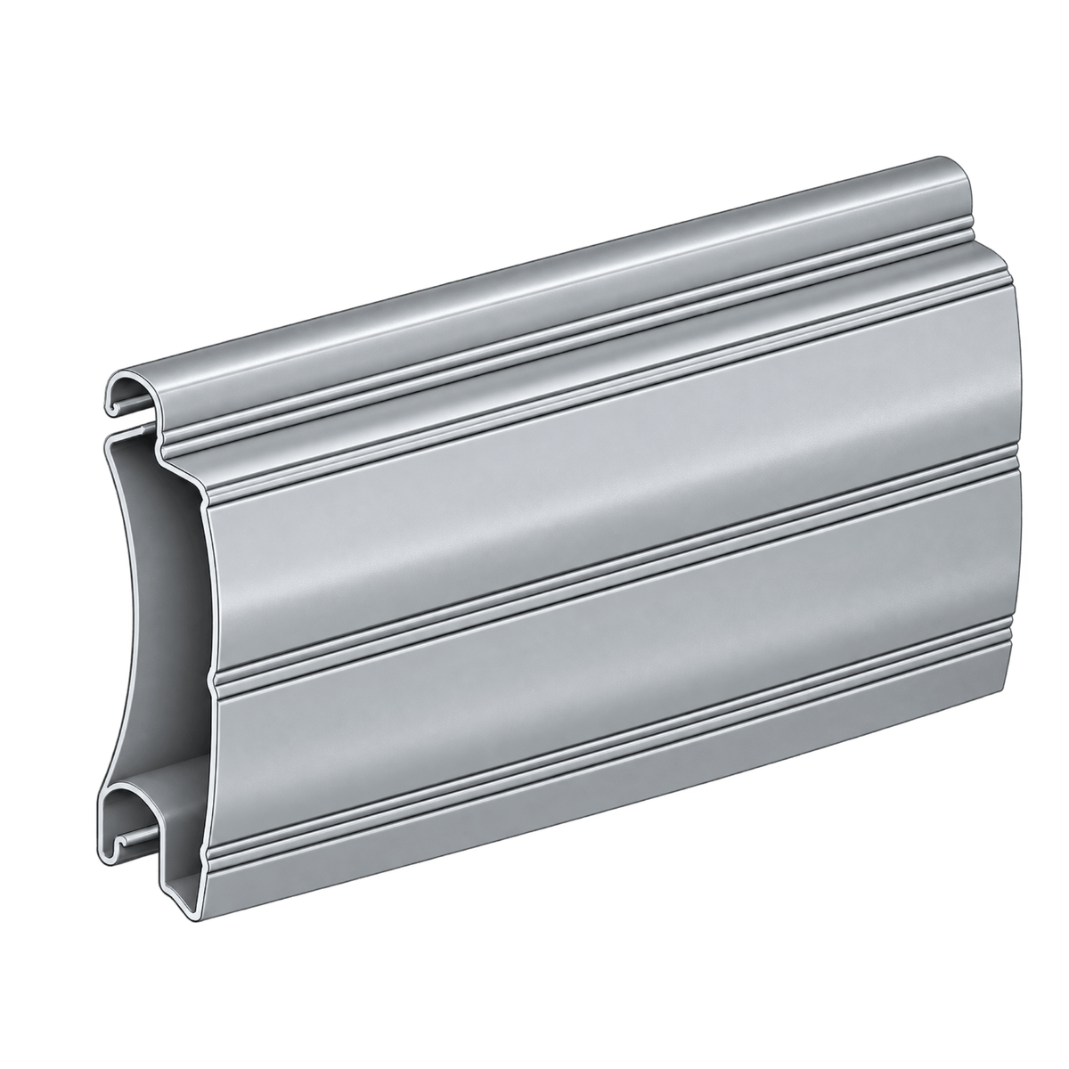Aluprof Rolltor Silber (101CC) / 50cm Aluprof ALU Torpanzer PA100
