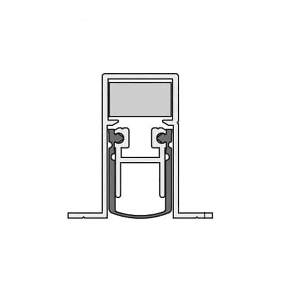 Athmer Tür Athmer Automatische Türdichtung Schall-Ex Duo L-15/28 OS 958mm