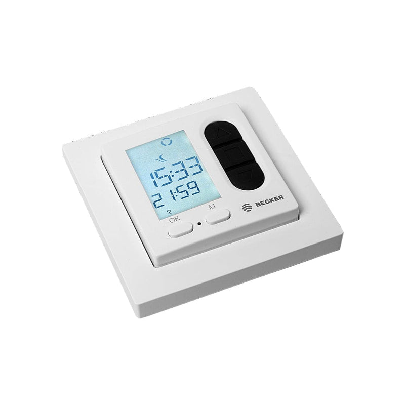 BECKER-Antriebe GmbH Rolladen Becker Centronic TimeControl TC72 mit Zeitschaltuhr