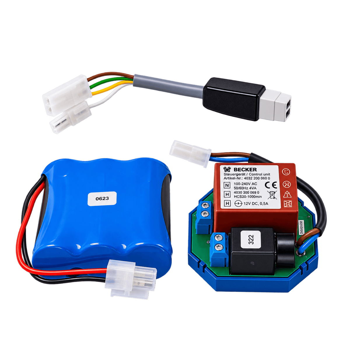 BECKER-Antriebe GmbH Rolladen Becker Fluchttür-Steuerung HC520 3.000 mAh
