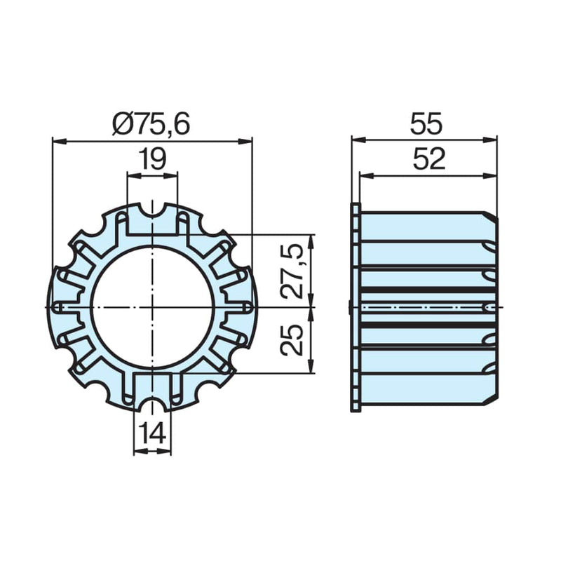 BECKER-Antriebe GmbH Rolladen Becker Ring DW78 R+F