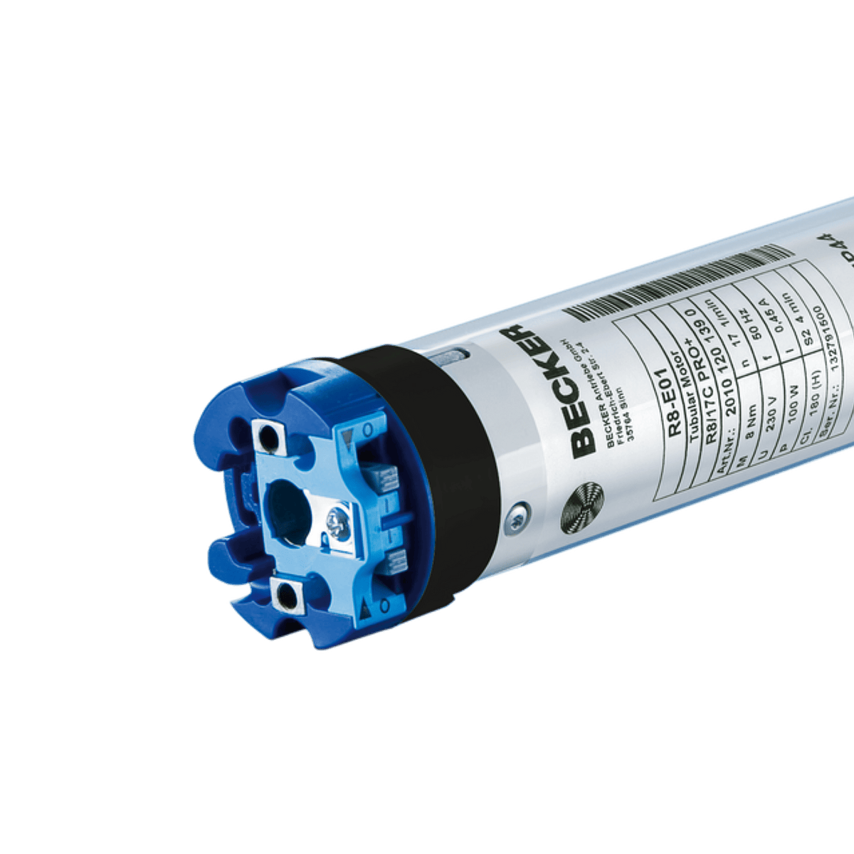 BECKER-Antriebe GmbH Rolladen Becker Rolladenmotor R8-17-E01 8Nm