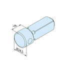 BECKER-Antriebe GmbH Rolladen Becker Steckzapfen 3 L3/25