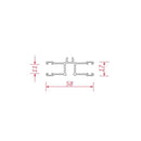 BeClever Rolladen BeClever ALU Insektenschutzführungsschiene CBPG01