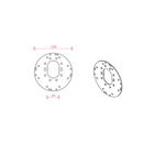 BeClever Rolladen BeClever Montageplatte für Antriebe CBAM00